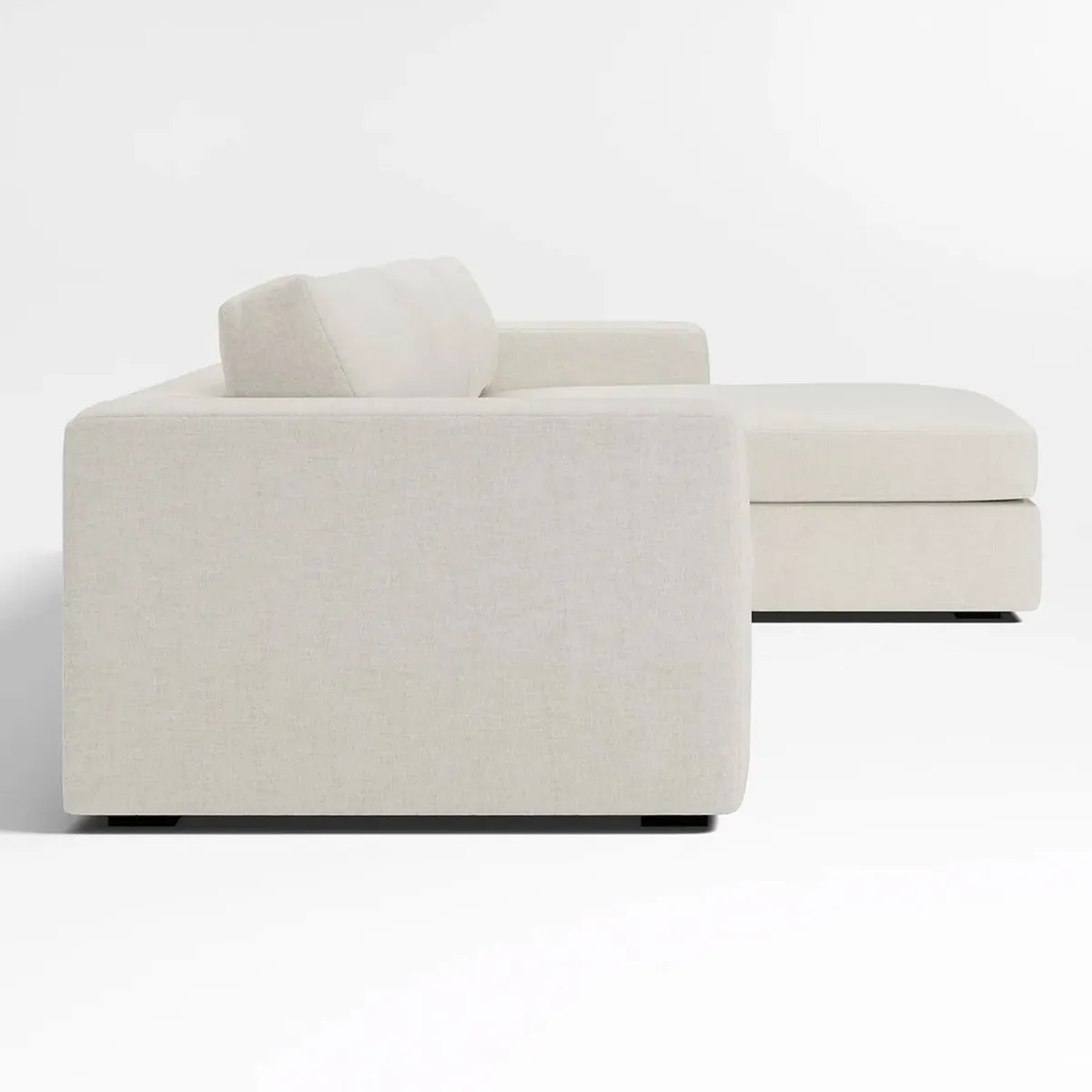CRATE & BARREL - Sofá Seccional Oceanside Derecho Crate & Barrel
