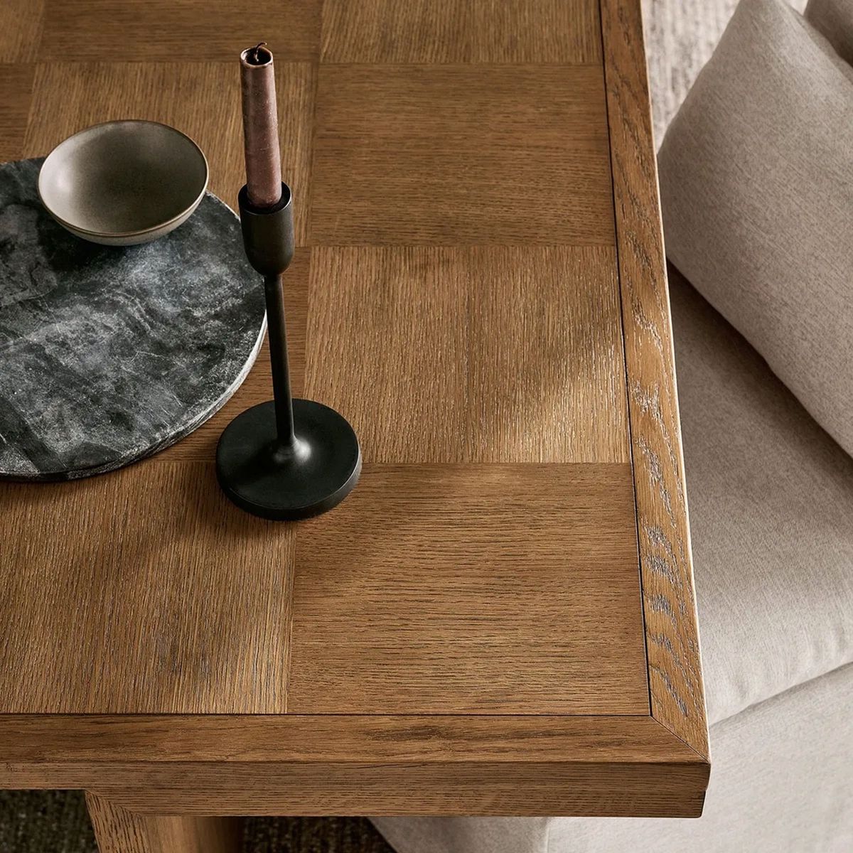 CRATE & BARREL - Mesa Comedor Pierre Extensible Crate & Barrel