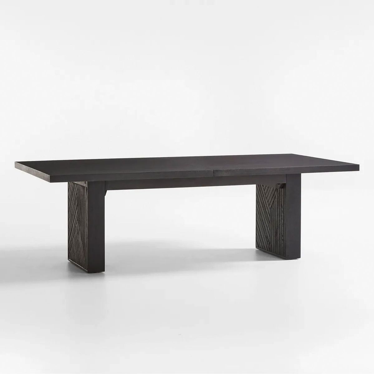 CRATE & BARREL - Mesa De Comedor Dunewood Charcoal Extensible Crate & Barrel