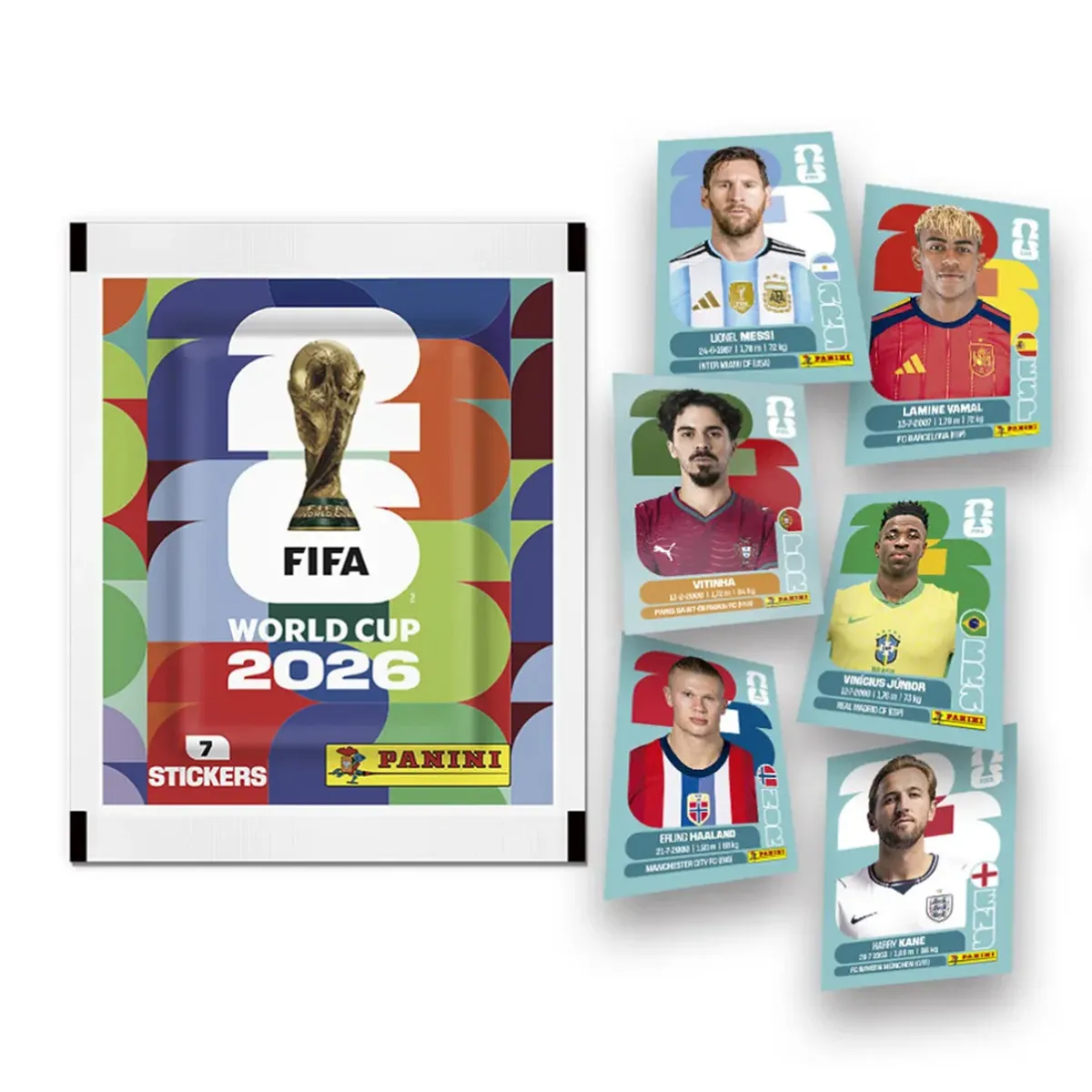 PANINI - Pack 50 Sobres Álbum FIFA World Cup 2026
