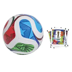 PANINI - Pack 50 Sobres + Pelota Mundial FIFA World Cup 2026