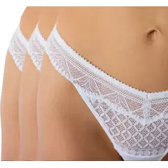 ETAM - Pack 3 Calzones String Idole Mujer