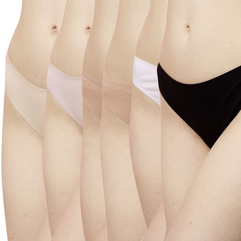 Pack 6 Colaless Mujer Sin Costuras