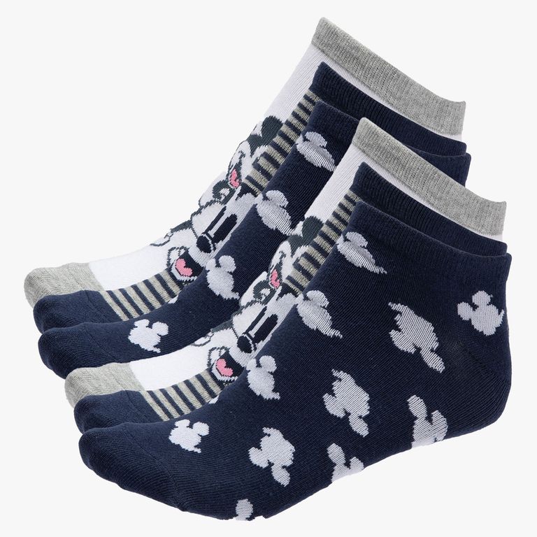 Pack de 6 Calcetines Mickey Mujer