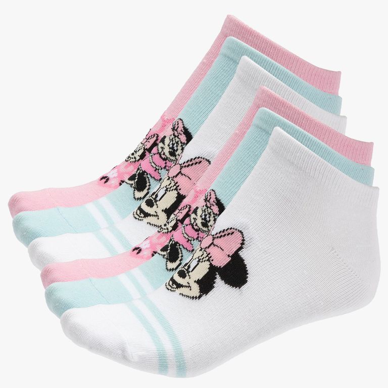 Pack de 6 Calcetines Minnie Mujer