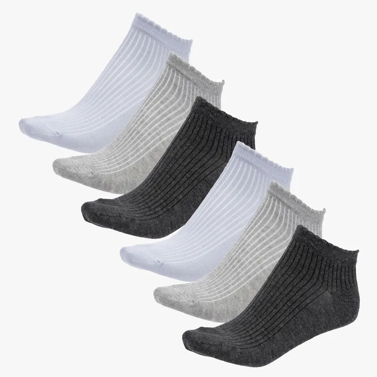 Pack de 6 Calcetines Mujer