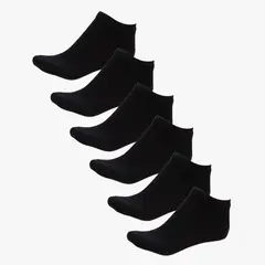SYBILLA - Pack de 6 Calcetines Negros Mujer