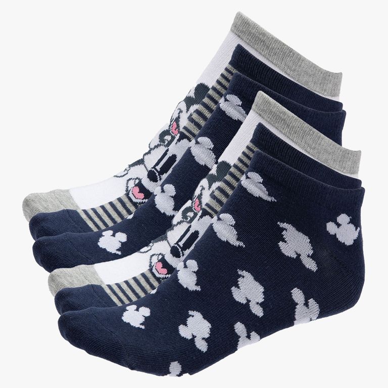 Pack de 6 Calcetines Mickey Mujer