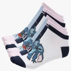 DISNEY - Pack de 6 Calcetines Stitch Mujer