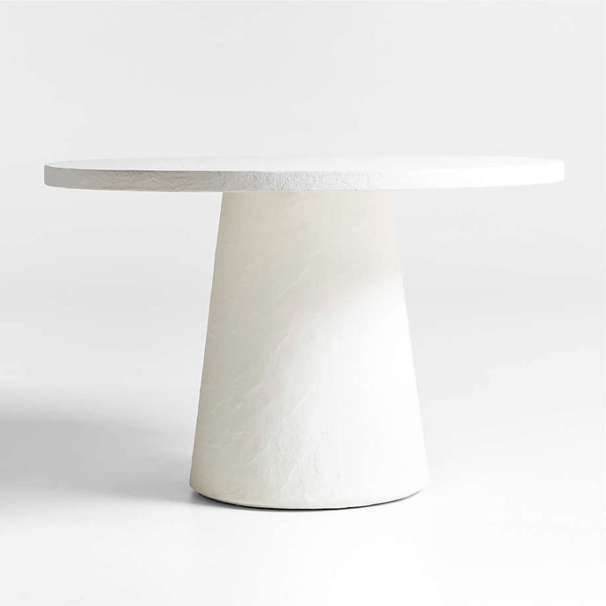 CRATE & BARREL - Mesa De Comedor Willy Blanca 122Cm Crate & Barrel