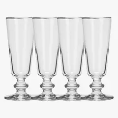 CASA CANTABRIA - Set 4 Copas Champagne Tradition 192 ml Vidrio