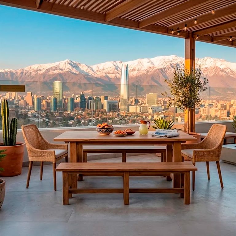 Juego Comedor Terraza Leles