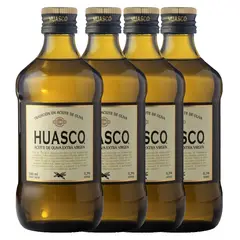 HUASCO - Pack 4 Aceite Oliva 500Ml