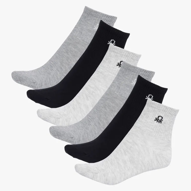 Pack de 6 Calcetines Mujer