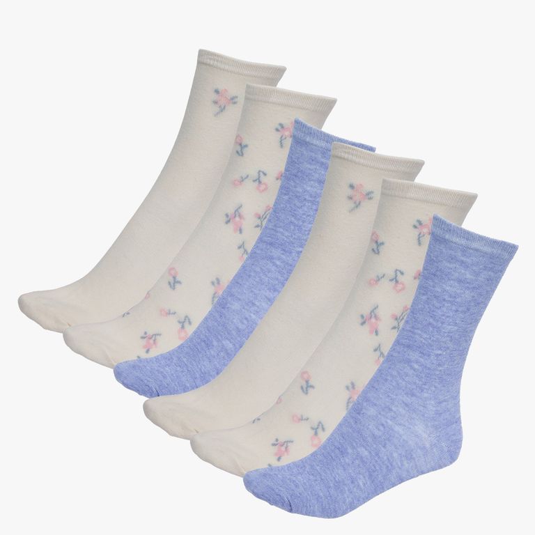 Pack de 6 Calcetines Mujer