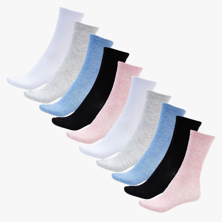 Pack de 10 Calcetines Mujer