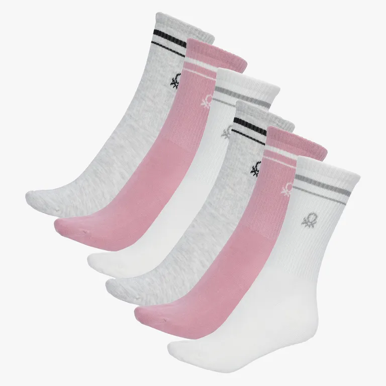 Pack de 6 Calcetines Mujer