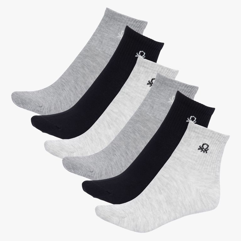 Pack de 6 Calcetines Mujer