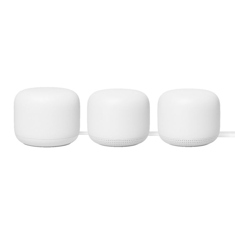 GOOGLE - Google Nest Wifi - Router WiFi (juego de 3 unidades)