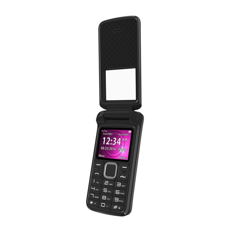 BLU - Celular Adulto Mayor BLU Zoey Flex 3G Dual SIM Liberado Negro