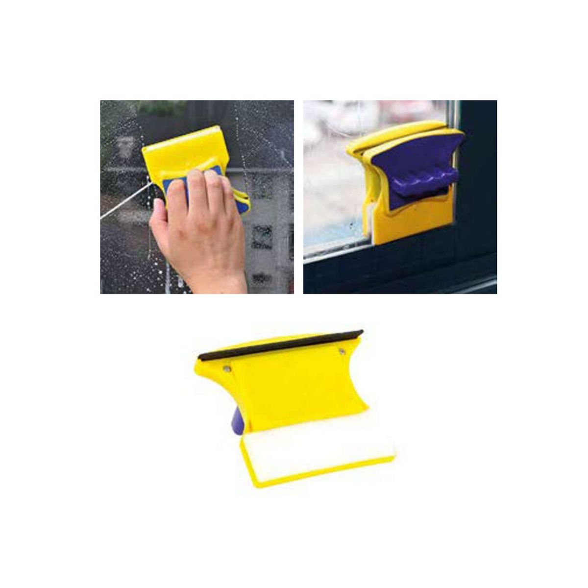 GENERICO - Limpiador de Vidrios Magnético