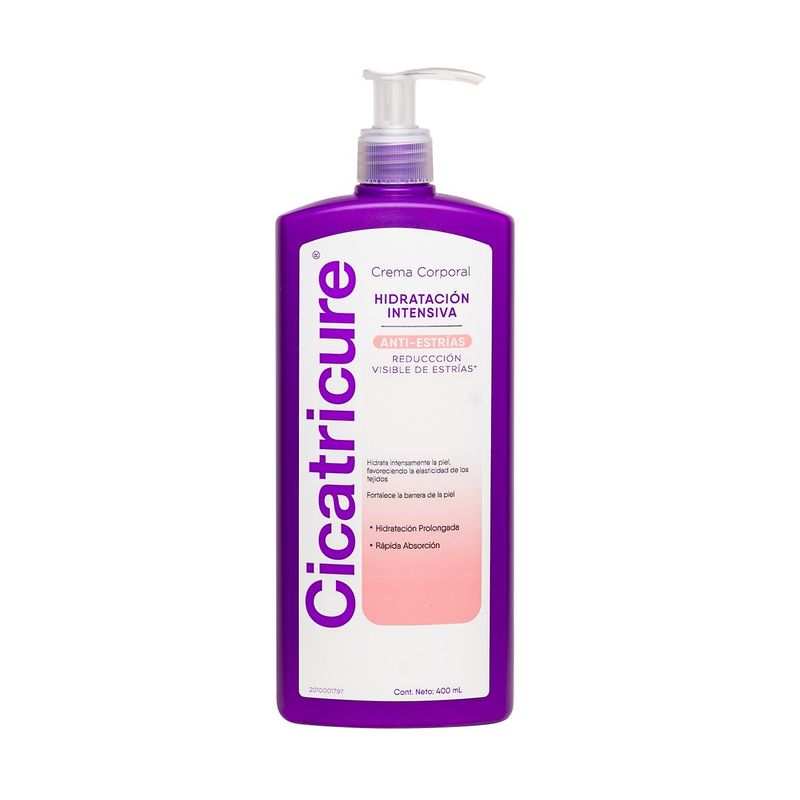 CICATRICURE - Cicatricure Crema Corporal Antiestrías 400ml