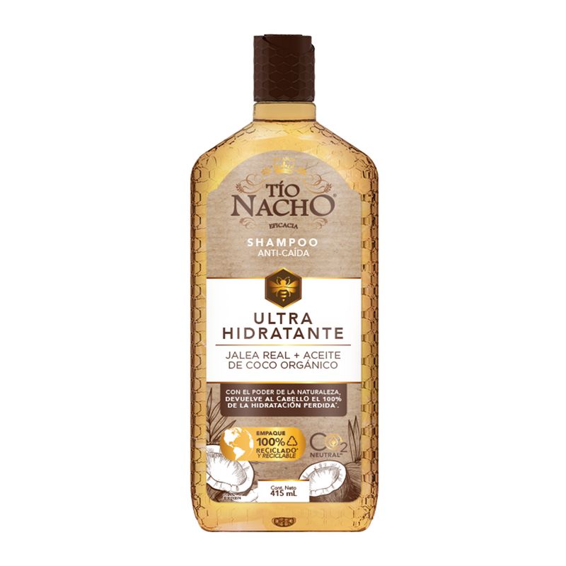 TIO NACHO - Tío Nacho Shampoo Ultrahidratante Coco 415 Ml