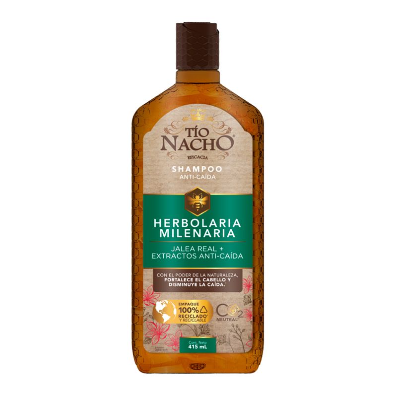 TIO NACHO - Tío Nacho Shampoo Fortalecimiento Herbolaria 415 ml