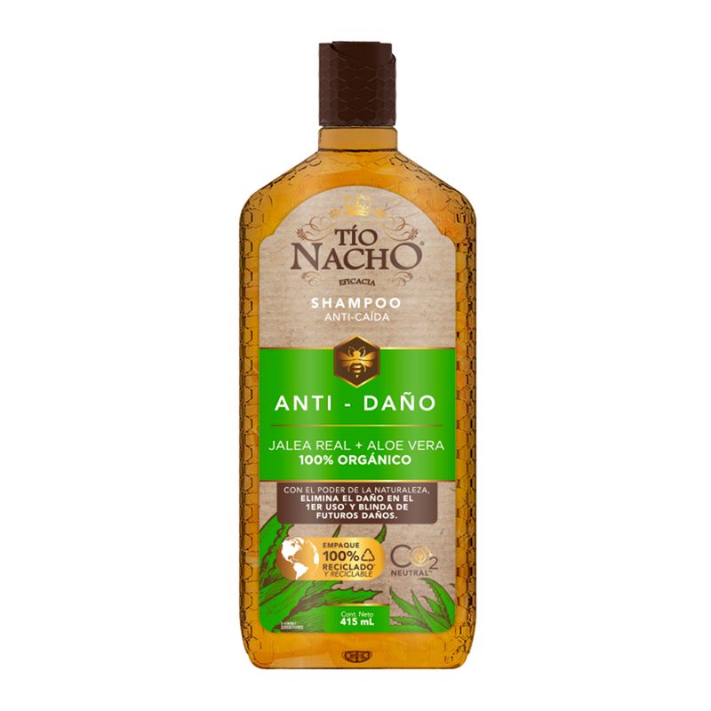 TIO NACHO - Tío Nacho Shampoo Aloe Vera 415 Ml