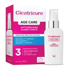 CICATRICURE - Age Care Crema Antiarrugas Humectante 50g