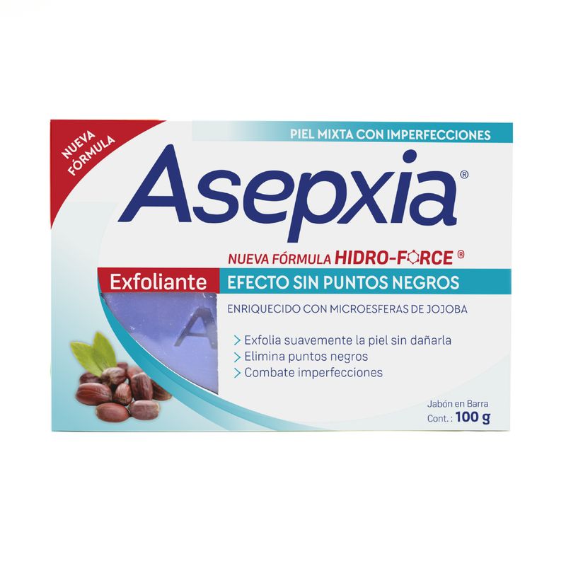 ASEPXIA - Asepxia Jabón Exfoliante 100gr