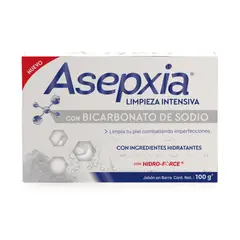 ASEPXIA - Jabón Bicarbonato De Sodio 100 Gr.