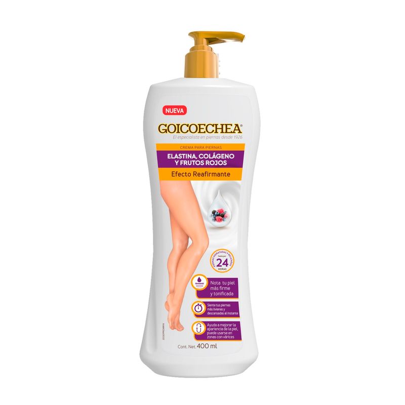 GOICOECHEA - Goicoechea Crema Reafirmante Colágeno y Frutos Rojos 400 ml