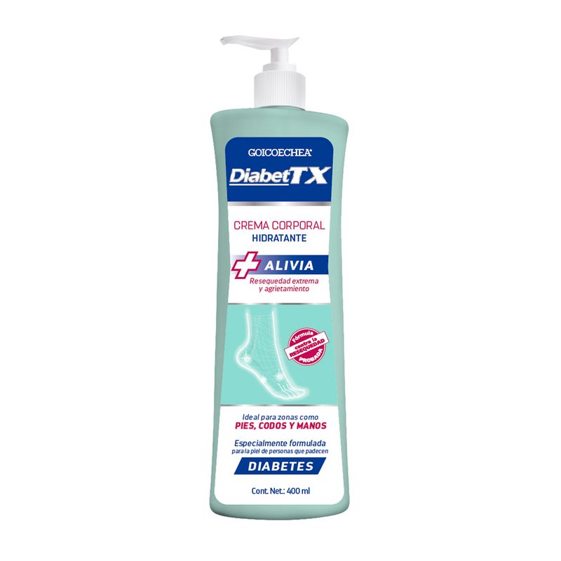 GOICOECHEA - DiabetTX Crema Hidratante 400 ml.-