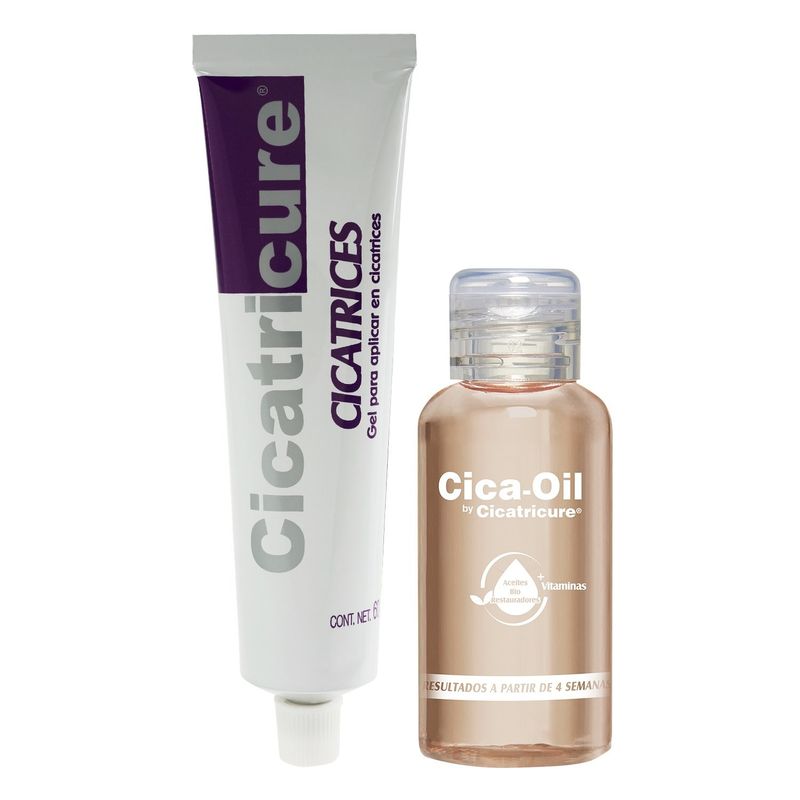 CICATRICURE - Pack Cicatricure Gel Cicatrices 60g más Cica-oil 50ml