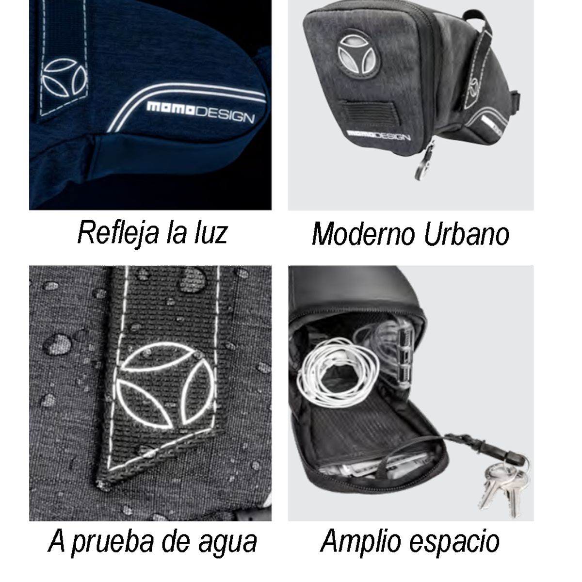 MOMO - Bolso Ultraligero para Sillín Bicicleta