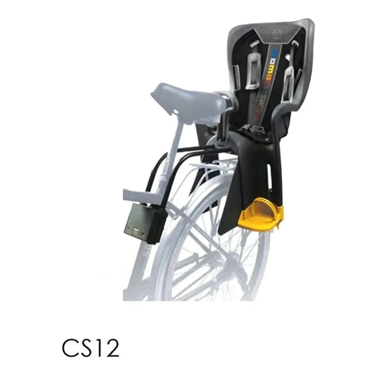 MOMO - Asiento de Seguridad para llevar niño en bicicleta con Luz Trasera