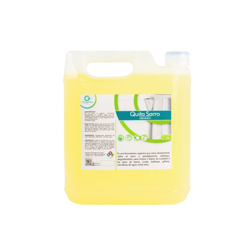 GORGANICS - Quita sarro  para hervidores y llaves de grifos orgánico 5 L