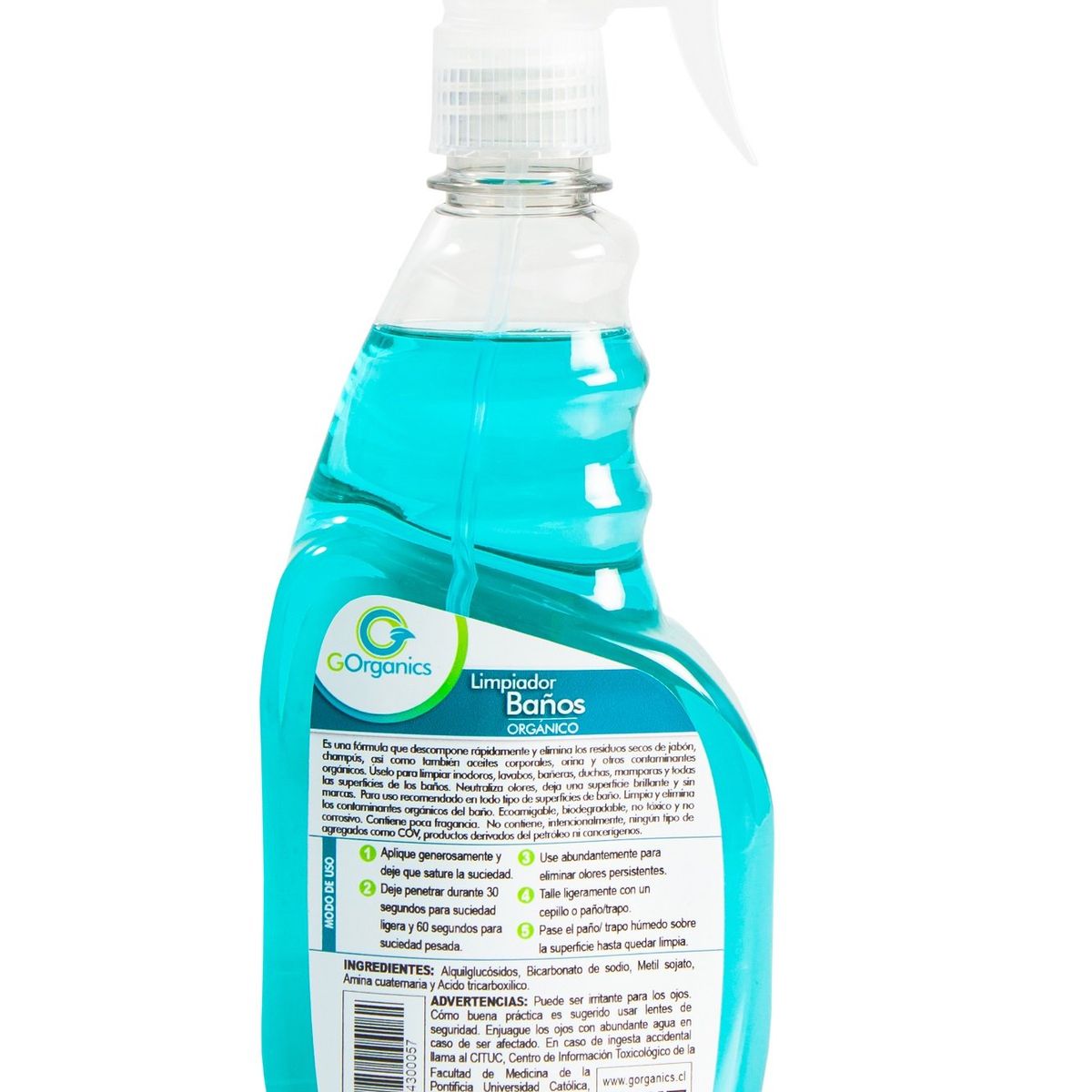 GORGANICS - Limpiador de Baños Orgánico 500 ml