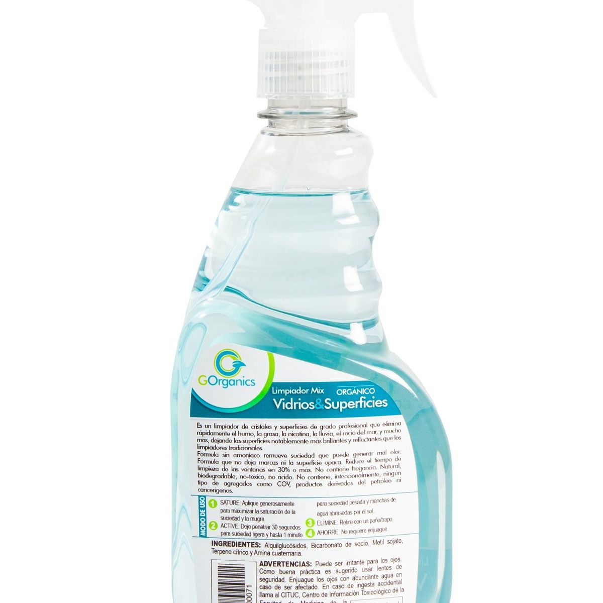 GORGANICS - Limpiador para robots de vidrios  y para superficies