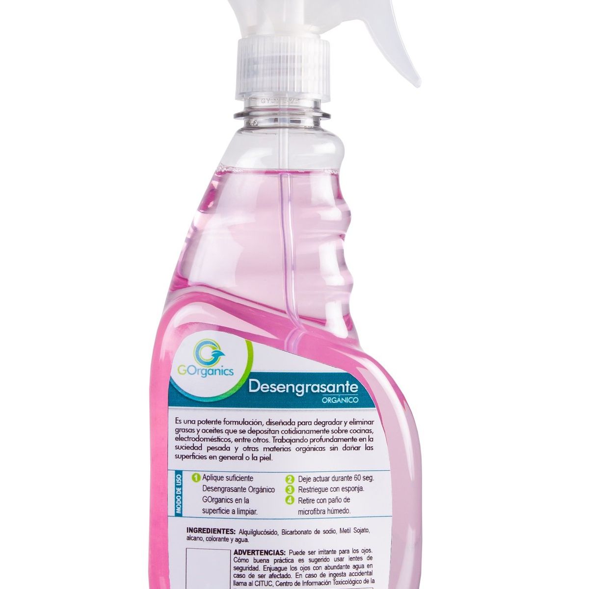 GORGANICS - Desengrasante orgánico 500 ml