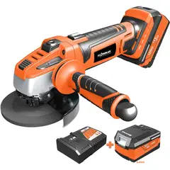 FLOWMAK - Esmeril Angular 4,5puLG (115mm)18v Con Batería Marca