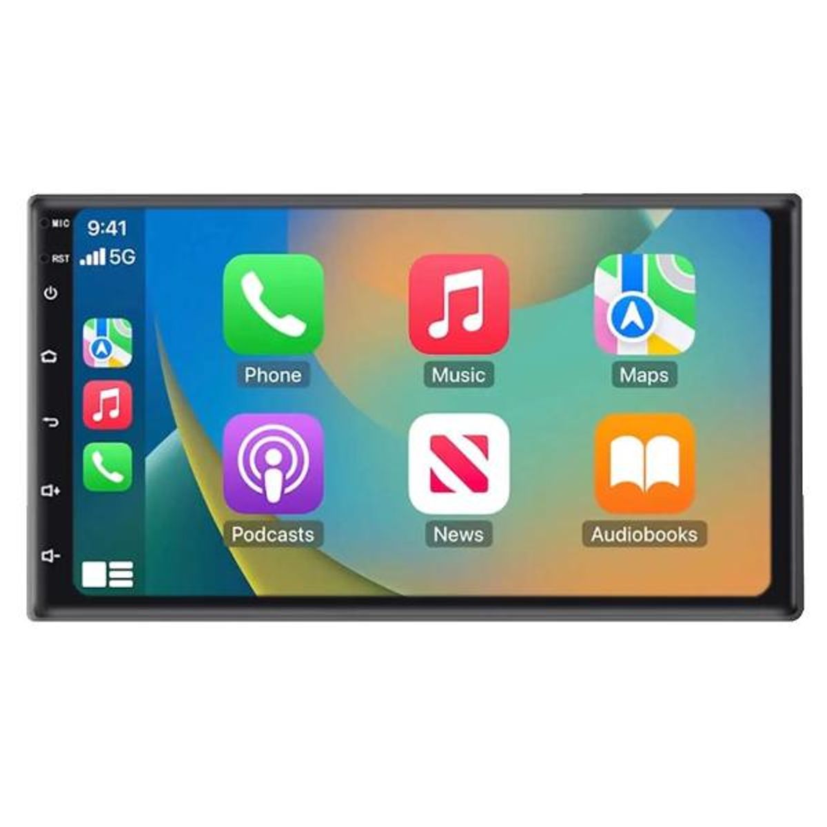 GTI - Radio Auto con Android Carplay y Bluetooth 2 + 64GB