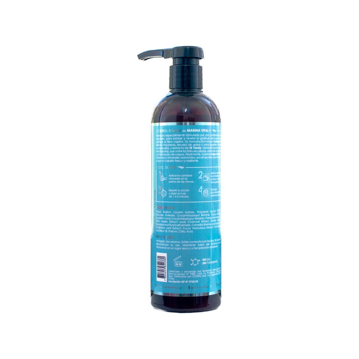 MARINA VITAL - Shampoo control graso Marina Vital. 500 ml