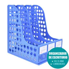 OEM - Organizador De Escritorio - LibrosArchivos - AZUL