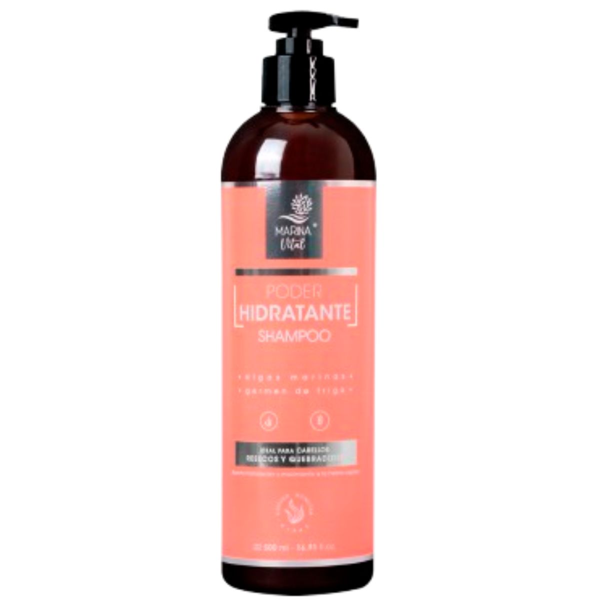 MARINA VITAL - Shampoo Poder Hidratante. 500 Ml
