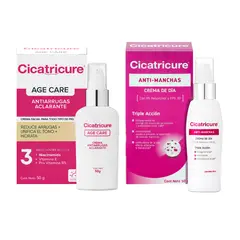 CICATRICURE - Pack Crema Antimanchas más Age Care Aclarante 50g Cu
