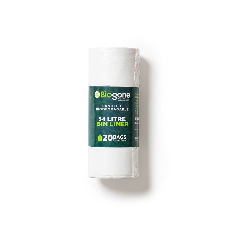 BIOGONE - Bolsa de Basura para Cocina 54 Litros (82x66)