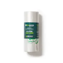 BIOGONE - Bolsa de Basura para Cocina 75 Litros (90x76)