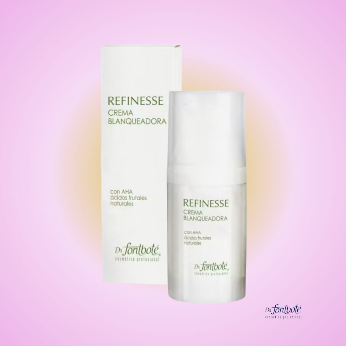 DR FONTBOTE - Crema blanqueadora con AHA. 30 g